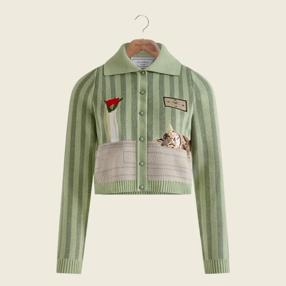 House of Sunny The Sleepy Cat Cardigan